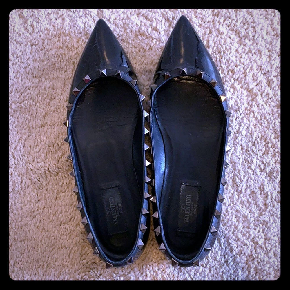 Valentino Rock Stud Flats
